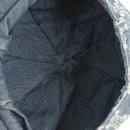 CELINE Macadam Canvas Cap Blue Auth 165608V-9