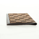 FENDI Beads Day Planner Cover Leather Brown Auth 165609V-5