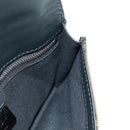 FENDI Zucca Canvas Shoulder Bag Black Brown Auth 165610SAM-20