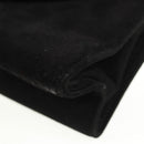 Salvatore Ferragamo Umhängetasche Wildleder Schwarz Gold Authentisch 165613V-17
