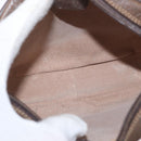 GUCCI GG Supreme Web Sherry Line Bag PVC Beige Gold 007 58 6112 4023 Auth 165618-11