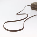 GUCCI GG Supreme Web Sherry Line Bag PVC Beige Gold 007 58 6112 4023 Auth 165618-7