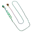 FENDI Necklace metal Blue Green pink Auth 165619SAM-1