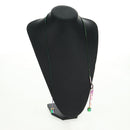 FENDI Necklace metal Blue Green pink Auth 165619SAM-10