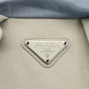 PRADA Backpack Nylon Light Blue Silver Auth 165621-20