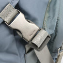 PRADA Backpack Nylon Light Blue Silver Auth 165621-9