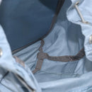 PRADA Backpack Nylon Light Blue Silver Auth 165621-22