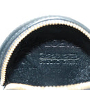 LOEWE Spirited Away Cookie Pouch Pouch Leather Black Gold Auth 165625SM-21