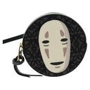 LOEWE Spirited Away Cookie Pouch Pouch Leather Black Gold Auth 165625SM-14