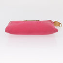 LOUIS VUITTON Antigua Pochette Plat PM Pouch Pink Rose M40068 LV Auth 165628-6