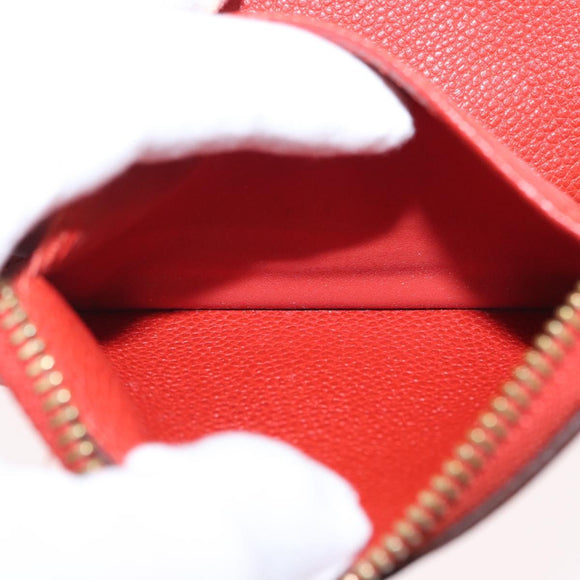 LOUIS VUITTON Empreinte Portefeuille Scalette Compact Wallet M60295 Auth 165629