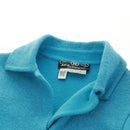Salvatore Ferragamo Jacket Wool Light Blue Auth 165633-11