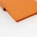 LOUIS VUITTON Epi Agenda PM Day Planner Cover Orange Mandarin R2005H Auth 165636-16