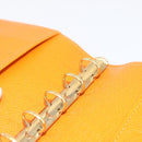 LOUIS VUITTON Epi Agenda PM Day Planner Cover Orange Mandarin R2005H Auth 165636-10