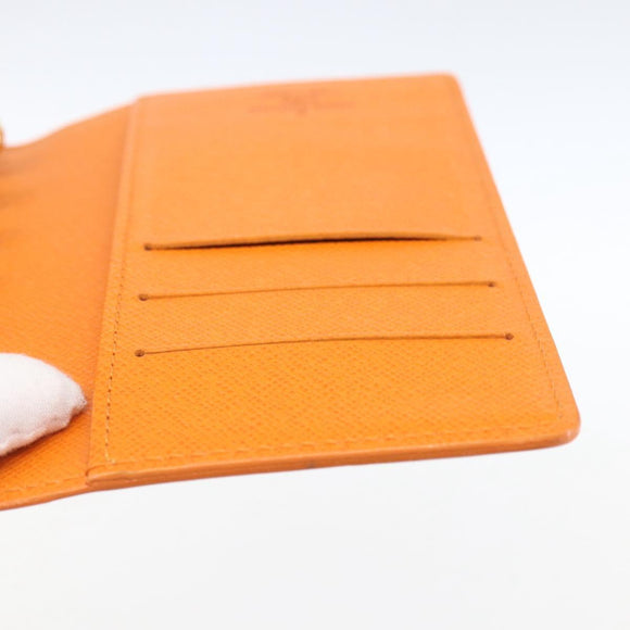 LOUIS VUITTON Epi Agenda PM Day Planner Cover Orange Mandarin R2005H Auth 165636
