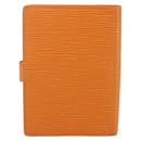 LOUIS VUITTON Epi Agenda PM Day Planner Cover Orange Mandarin R2005H Auth 165636-2