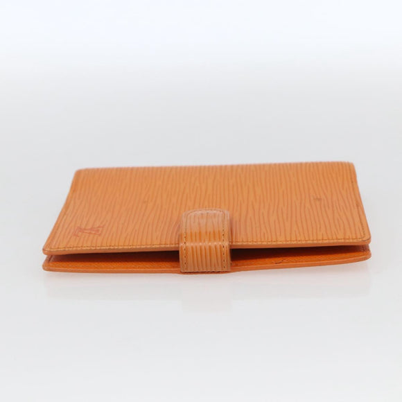 LOUIS VUITTON Epi Agenda PM Day Planner Cover Orange Mandarin R2005H Auth 165636