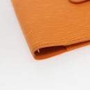 LOUIS VUITTON Epi Agenda PM Day Planner Cover Orange Mandarin R2005H Auth 165636-14