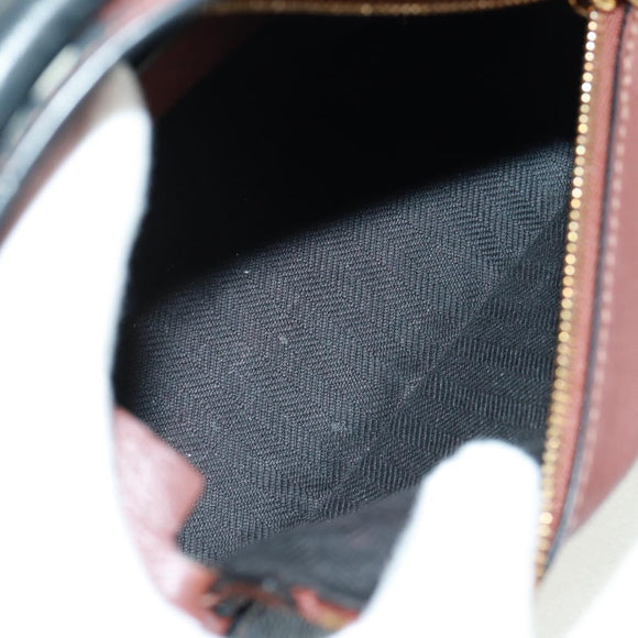 LOEWE Puzzle Bag Mini - Makkuro Kurosuke Bag Leather 2way Brown Auth 165639SM