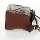 LOEWE Puzzle Bag Mini - Makkuro Kurosuke Bag Leather 2way Brown Auth 165639SM-4