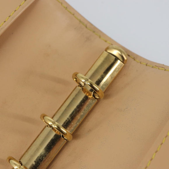 LOUIS VUITTON Multicolor Agenda PM Day Planner Cover White R21074 LV Auth 165640