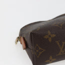 LOUIS VUITTON Monogram Pochette Cosmetic PM Pouch M43998 LV Auth 165641-14