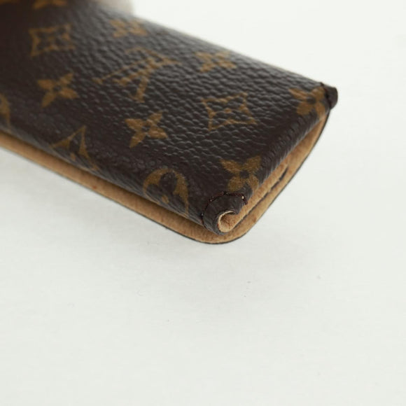 LOUIS VUITTON Monogram Necklace case Jewelry Box LV Auth 165644A