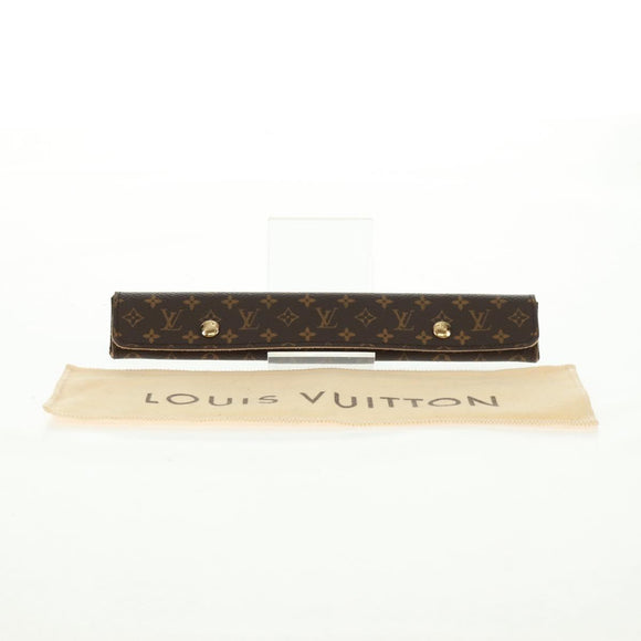LOUIS VUITTON Monogram Necklace case Jewelry Box LV Auth 165644A