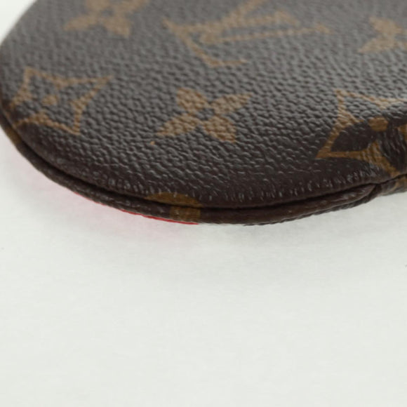LOUIS VUITTON 2017 Christmas Porte Monnaie Ron Coin Purse M62088 Auth 165645SAM