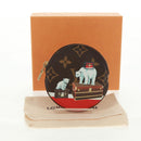 LOUIS VUITTON 2017 Christmas Porte Monnaie Ron Coin Purse M62088 Auth 165645SAM-12