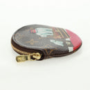 LOUIS VUITTON 2017 Christmas Porte Monnaie Ron Coin Purse M62088 Auth 165645SAM-3