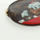 LOUIS VUITTON 2017 Christmas Porte Monnaie Ron Coin Purse M62088 Auth 165645SAM-7