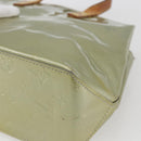 LOUIS VUITTON Monogram Vernis Reade PM Hand Bag Gris M91145 LV Auth 165648-15