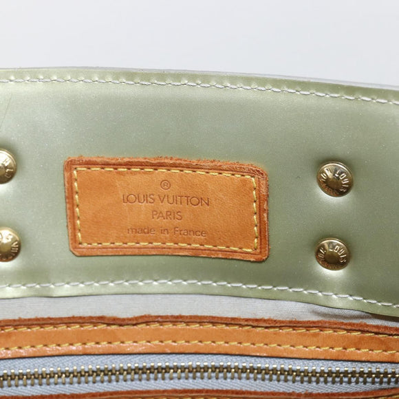 LOUIS VUITTON Monogram Vernis Reade PM Handtas Grijs M91145 LV Auth 165648