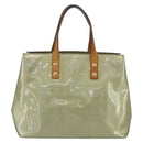 LOUIS VUITTON Monogram Vernis Reade PM Hand Bag Gris M91145 LV Auth 165648-13