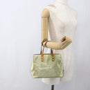 LOUIS VUITTON Monogram Vernis Reade PM Hand Bag Gris M91145 LV Auth 165648-21