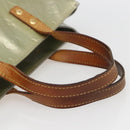 LOUIS VUITTON Monogram Vernis Reade PM Hand Bag Gris M91145 LV Auth 165648-7