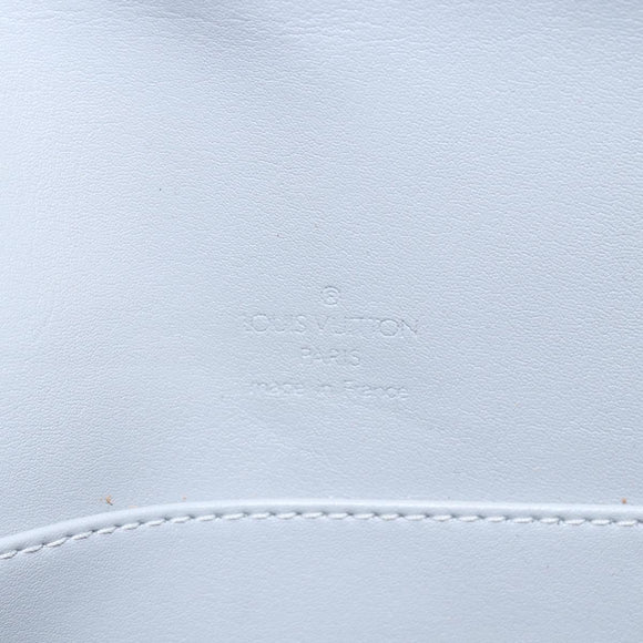 LOUIS VUITTON Monogram Vernis Thompson Street Bag Gris M91008 LV Auth 165649