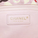 CHANEL Matelasse 25 Single Flap Chain Bag Canvas Beige Gold CC Auth 165652SAV-19