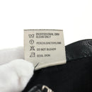 Salvatore Ferragamo Gancini Gloves Leather Black Auth 165653M-17