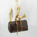 LOUIS VUITTON Monogram Keepall 45 Boston Bag M41428 LV Auth 165657-23