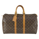LOUIS VUITTON Monogram Keepall 45 Boston Bag M41428 LV Auth 165657-13