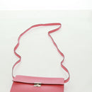 HERMES Click 16 Shoulder Bag Glenemush Pink Silver Auth 165658SM-8