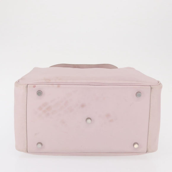 HERMES Lindy 30 Hand Bag Sikkim Pink Silver Auth 165664