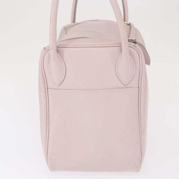 HERMES Lindy 30 Handtasche Sikkim Rosa Silber Original 165664