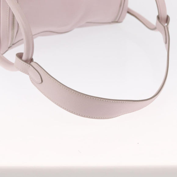 HERMES Lindy 30 Hand Bag Sikkim Pink Silver Auth 165664