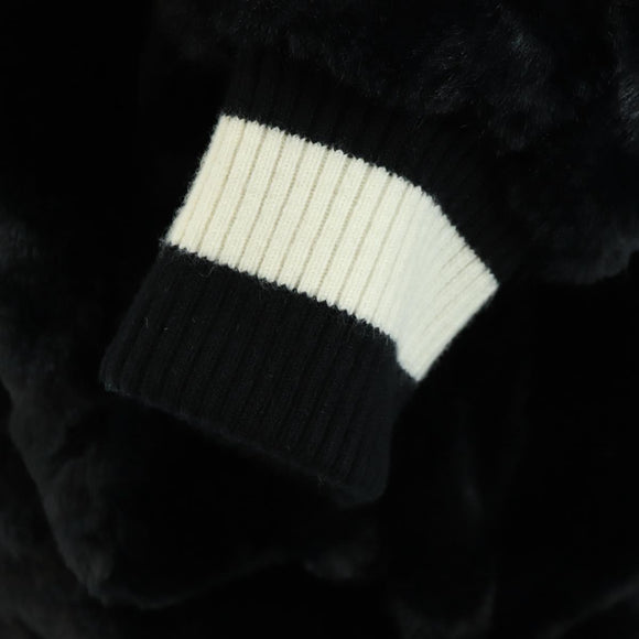 DOLCE&GABBANA Panda Hooded Jacket Black White Auth 165667SM