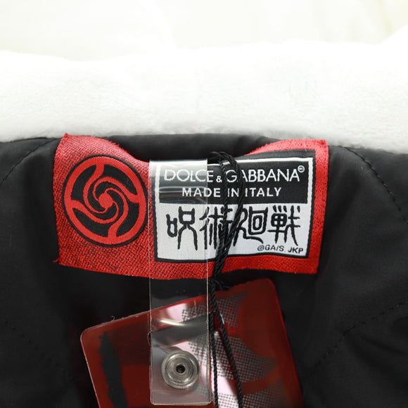 DOLCE&GABBANA Panda Hooded Jacket Black White Auth 165667SM
