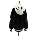 DOLCE&GABBANA Panda Hooded Jacket Black White Auth 165667SM-2