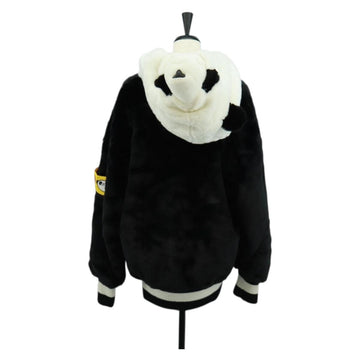 DOLCE&GABBANA Panda Hooded Jacket Black White Auth 165667SM - 0